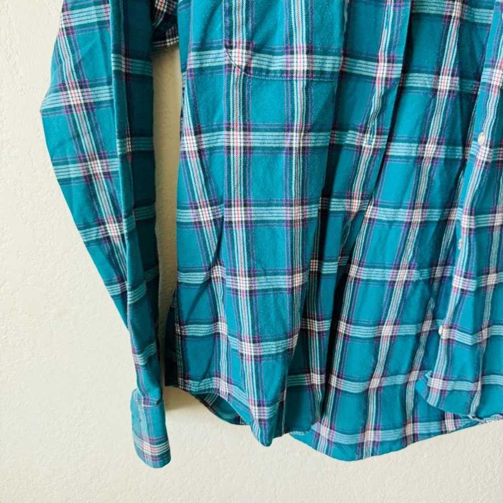 VINTAGE | L.L. Bean | plaid button down flannel - image 3