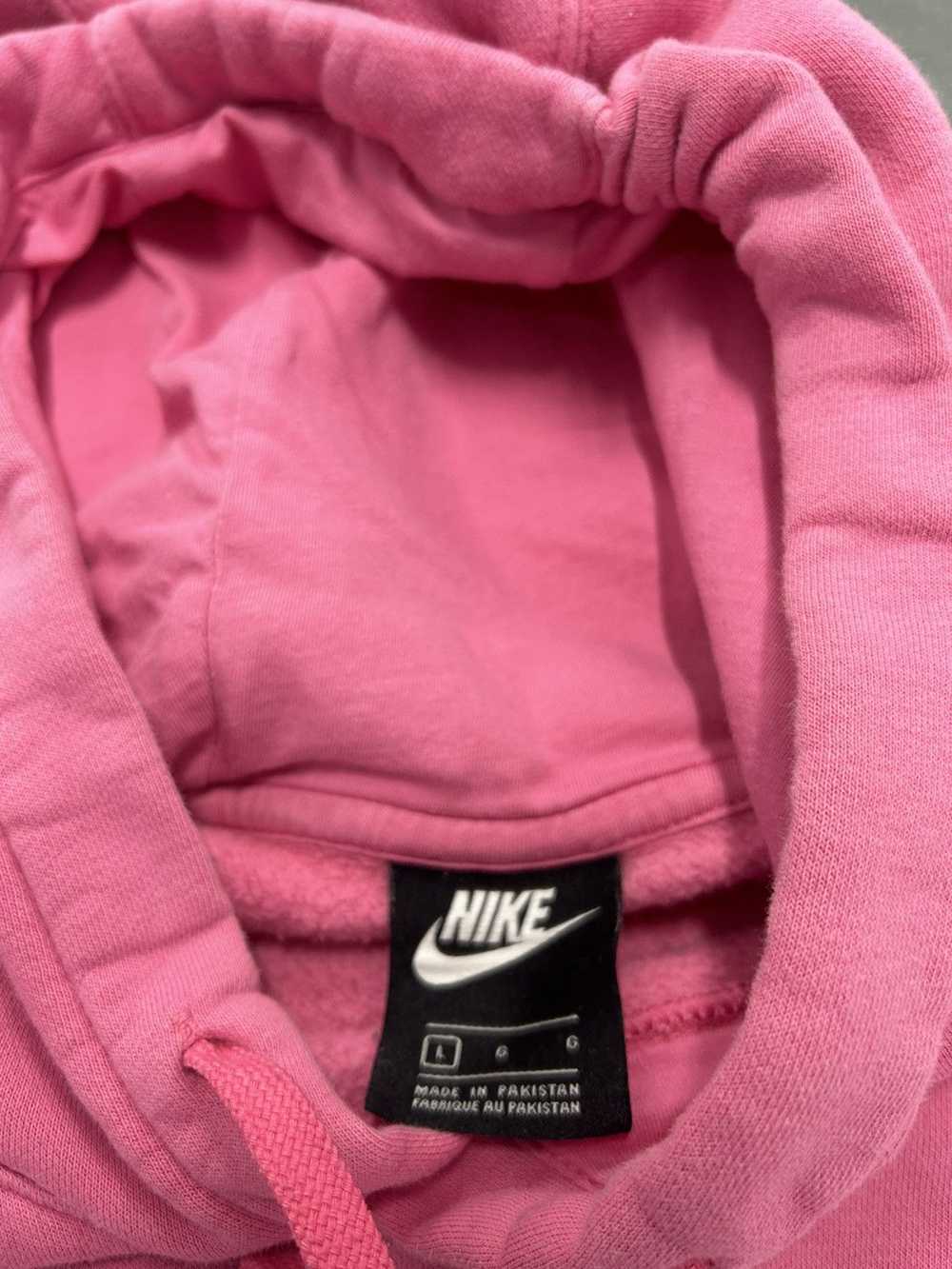 Nike × Streetwear Pink Nike swoosh hoodie - image 3