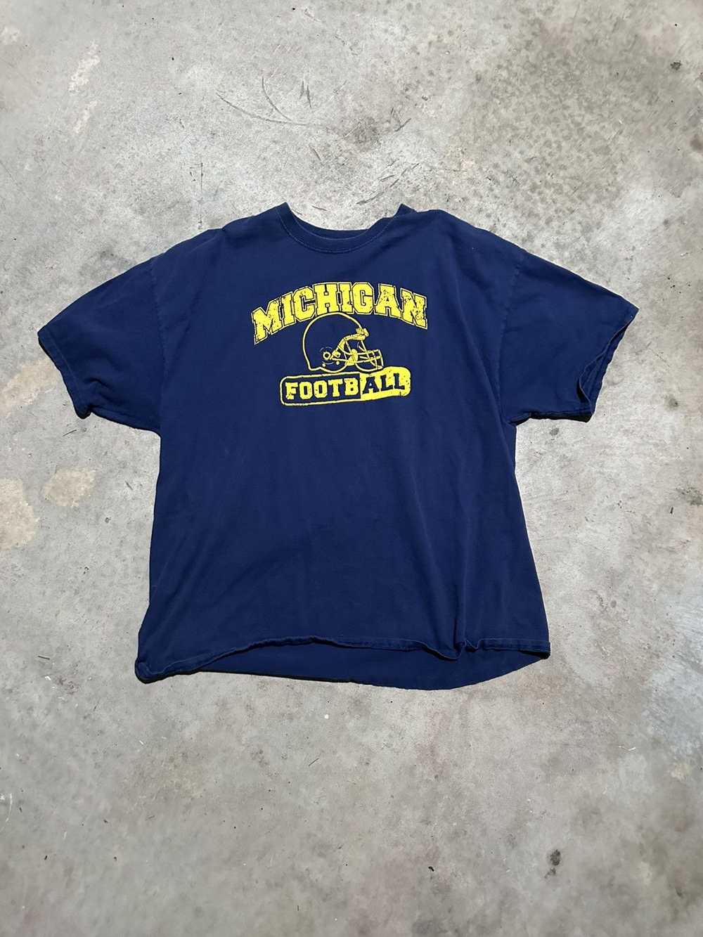 Nike × Streetwear × Vintage Michigan vintage tee - image 1