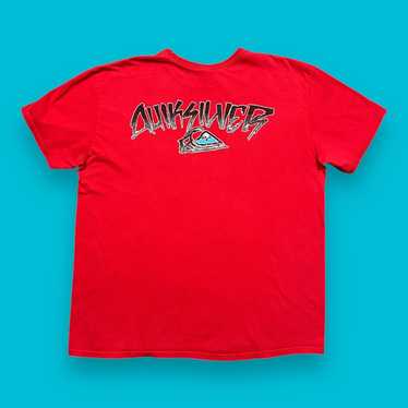 Quiksilver × Tee Shirt × Vintage Vintage Quiksilv… - image 1