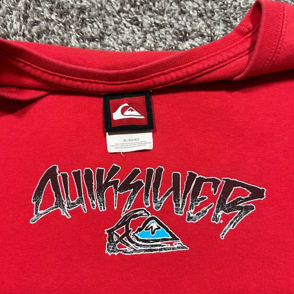 Quiksilver × Tee Shirt × Vintage Vintage Quiksilv… - image 3