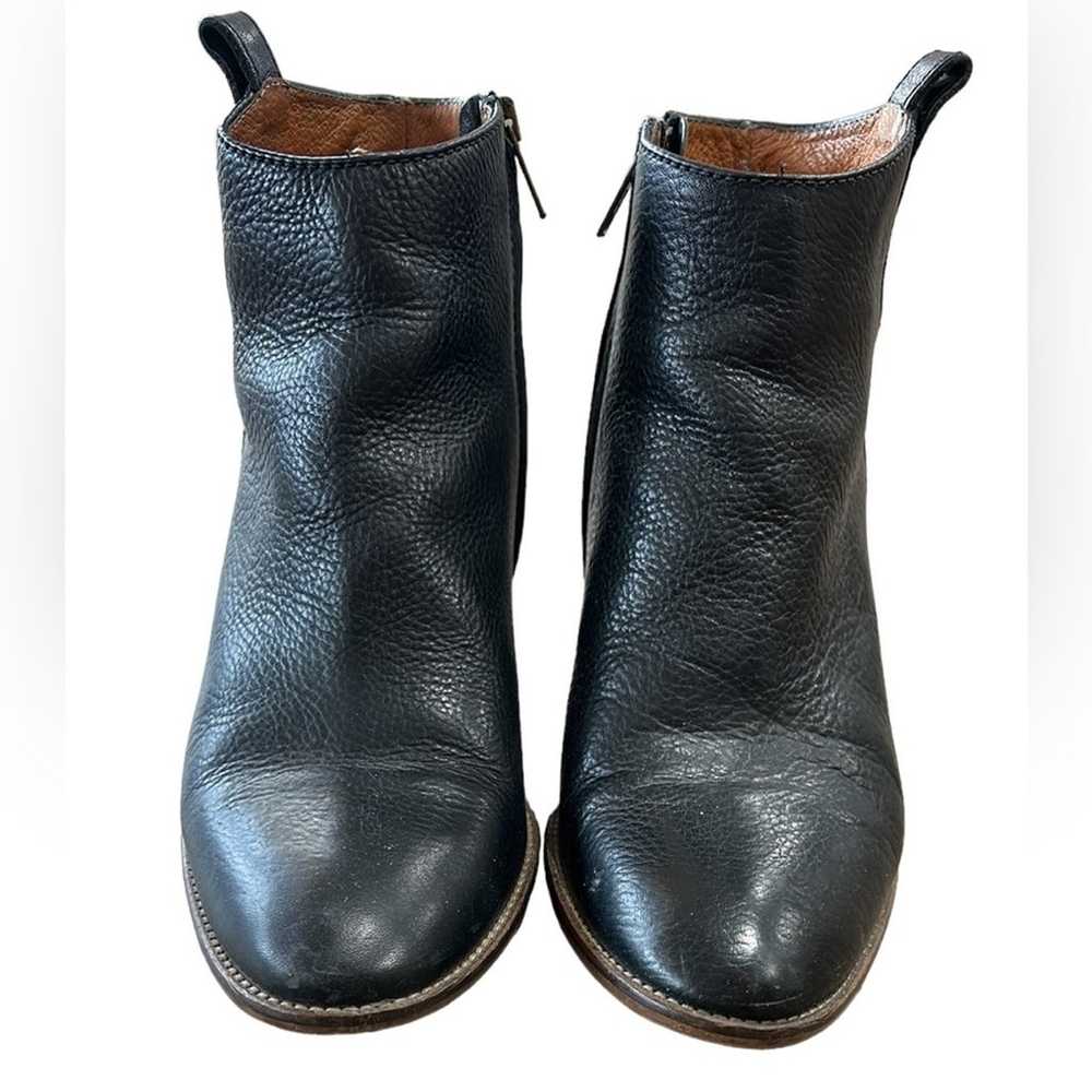 Madewell The Billie Boot Leather Ankle Bootie Bla… - image 3