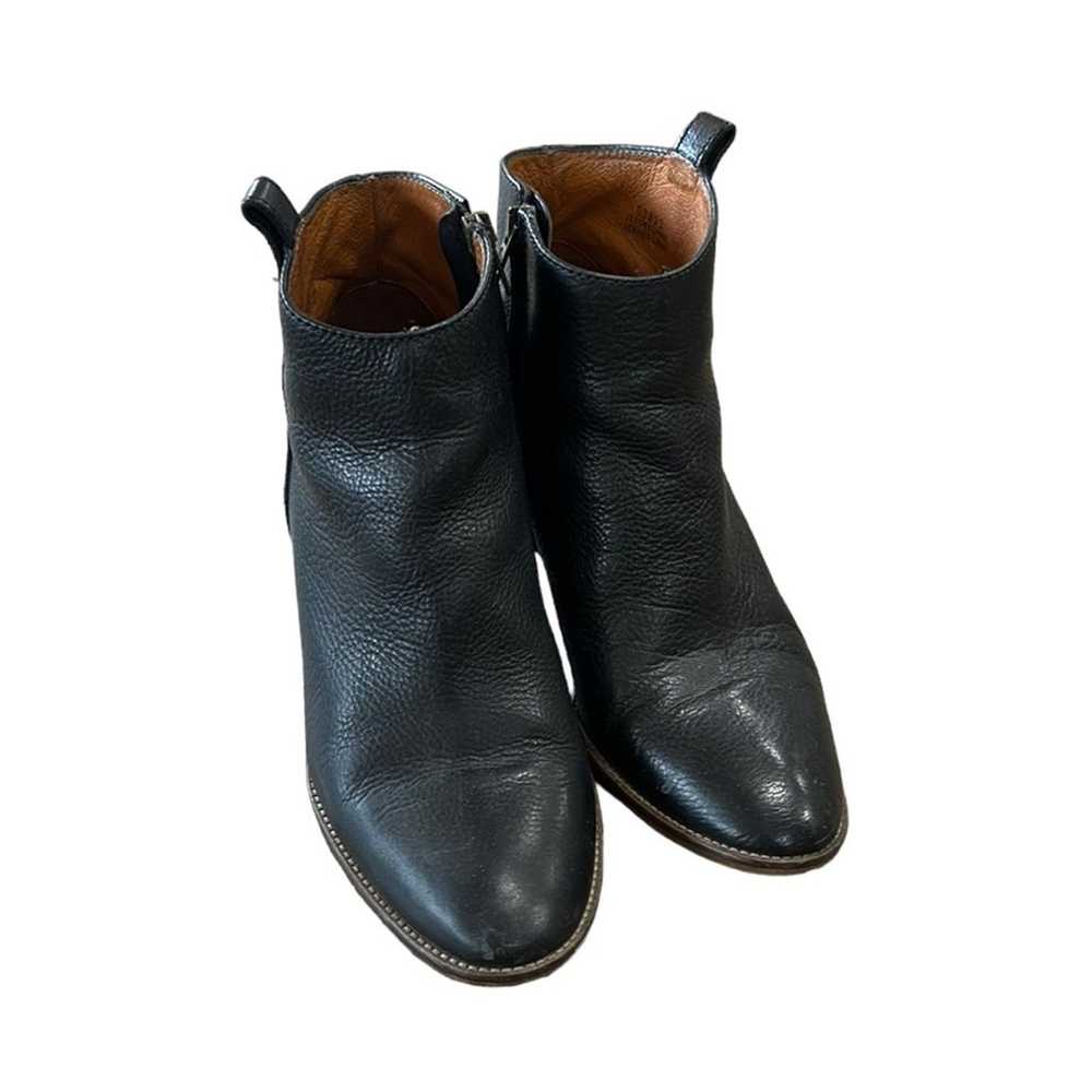 Madewell The Billie Boot Leather Ankle Bootie Bla… - image 4