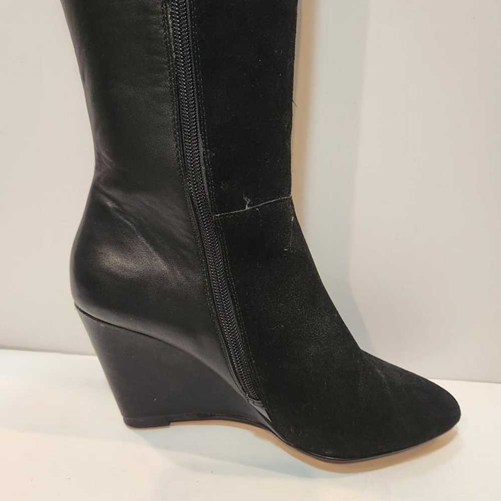 Charles by Charles David Suede/Leather Wedge Boots - image 6