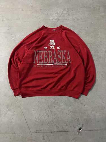 Collegiate × Vintage vintage nebraska crewneck