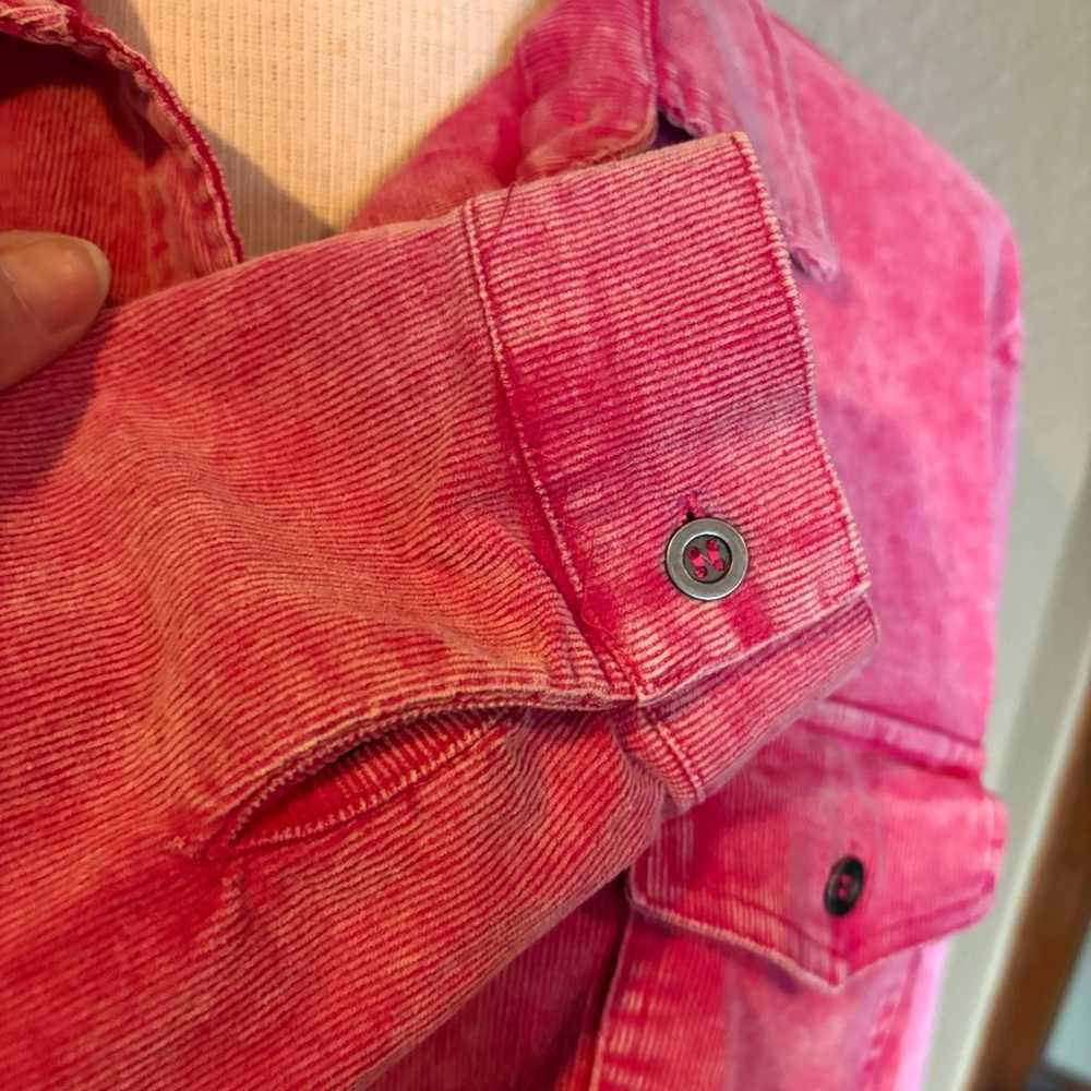 Umgee Pink Shirt Jacket - image 3