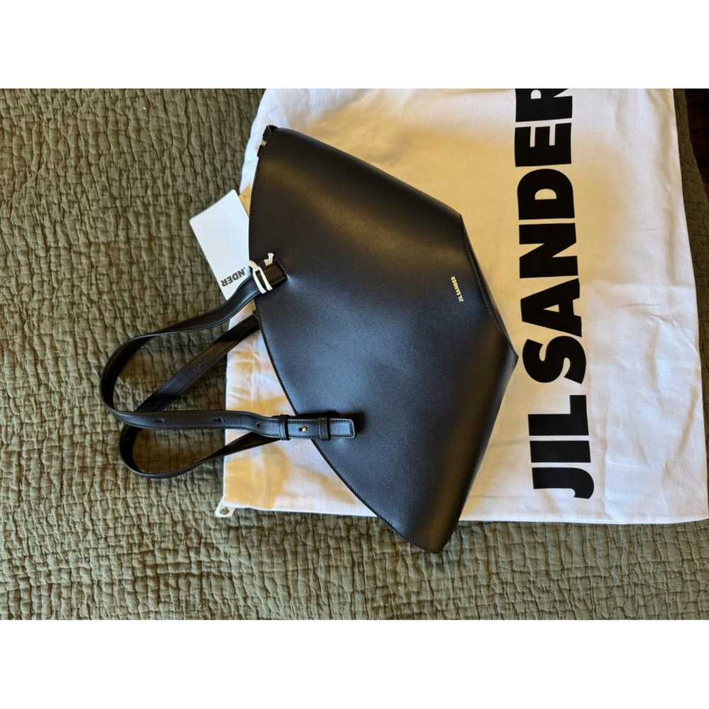 Jil Sander Shopper leather tote - image 3