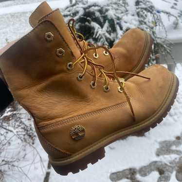 Tan Timberland boots - image 1