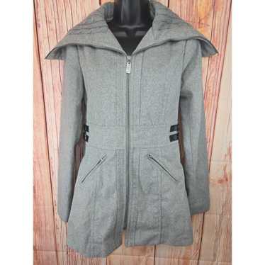 Rue 21 Rue21 Womens Grey Wool Blend Coat Medium -… - image 1