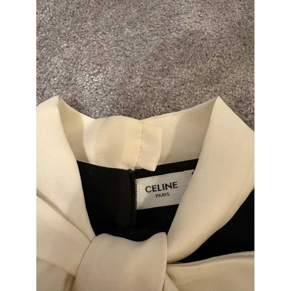 Celine Silk mid-length dress - image 2