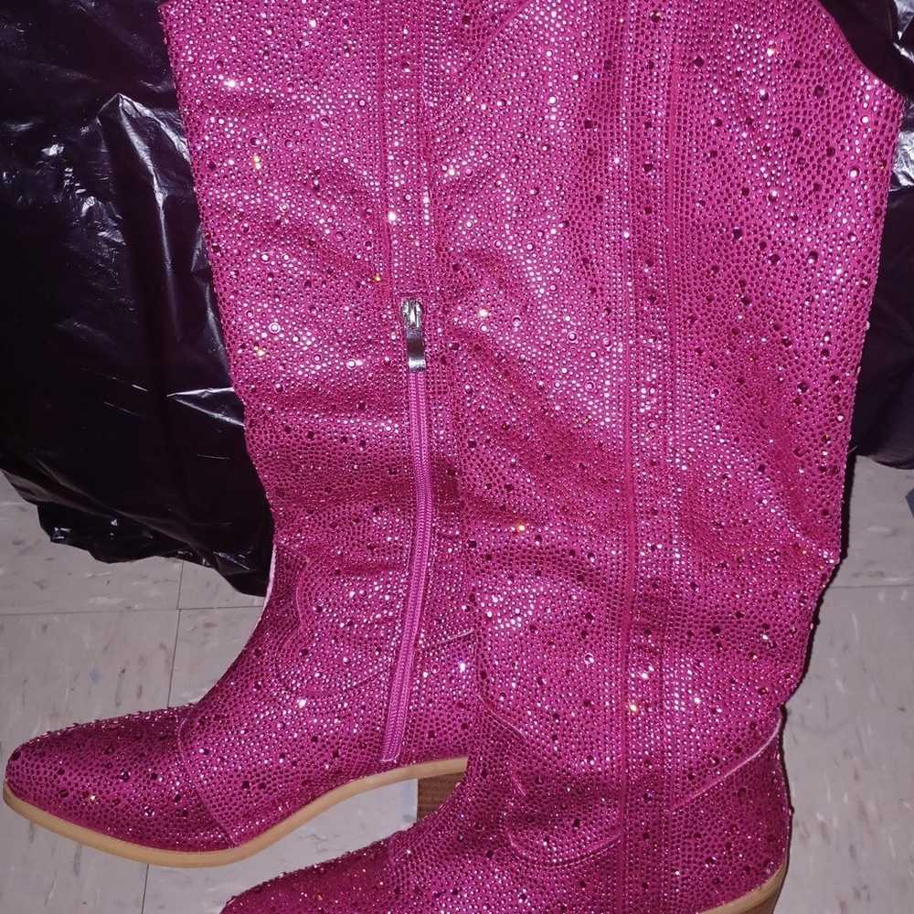 Rhinestone Cowboy boots - image 7