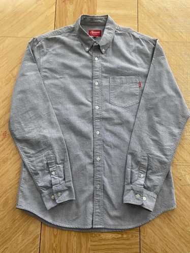 Supreme Supreme 2011 Oxford Blue Button Down Shirt