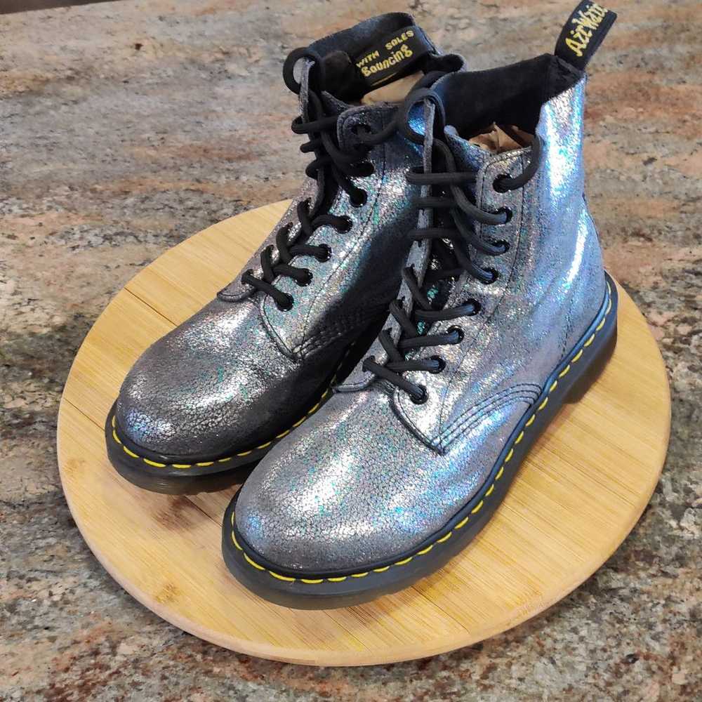 Dr Martens 1460 Pascal Glitter Combat Boots, wome… - image 6