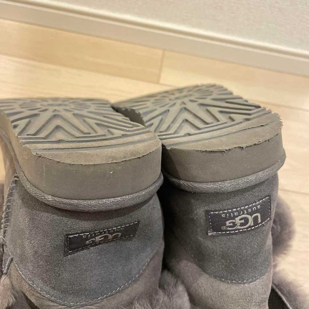 UGG sheepskin boots 24cm gray - image 10