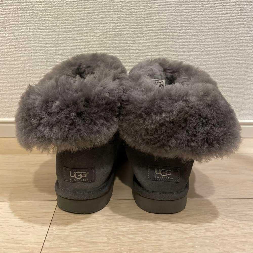 UGG sheepskin boots 24cm gray - image 6