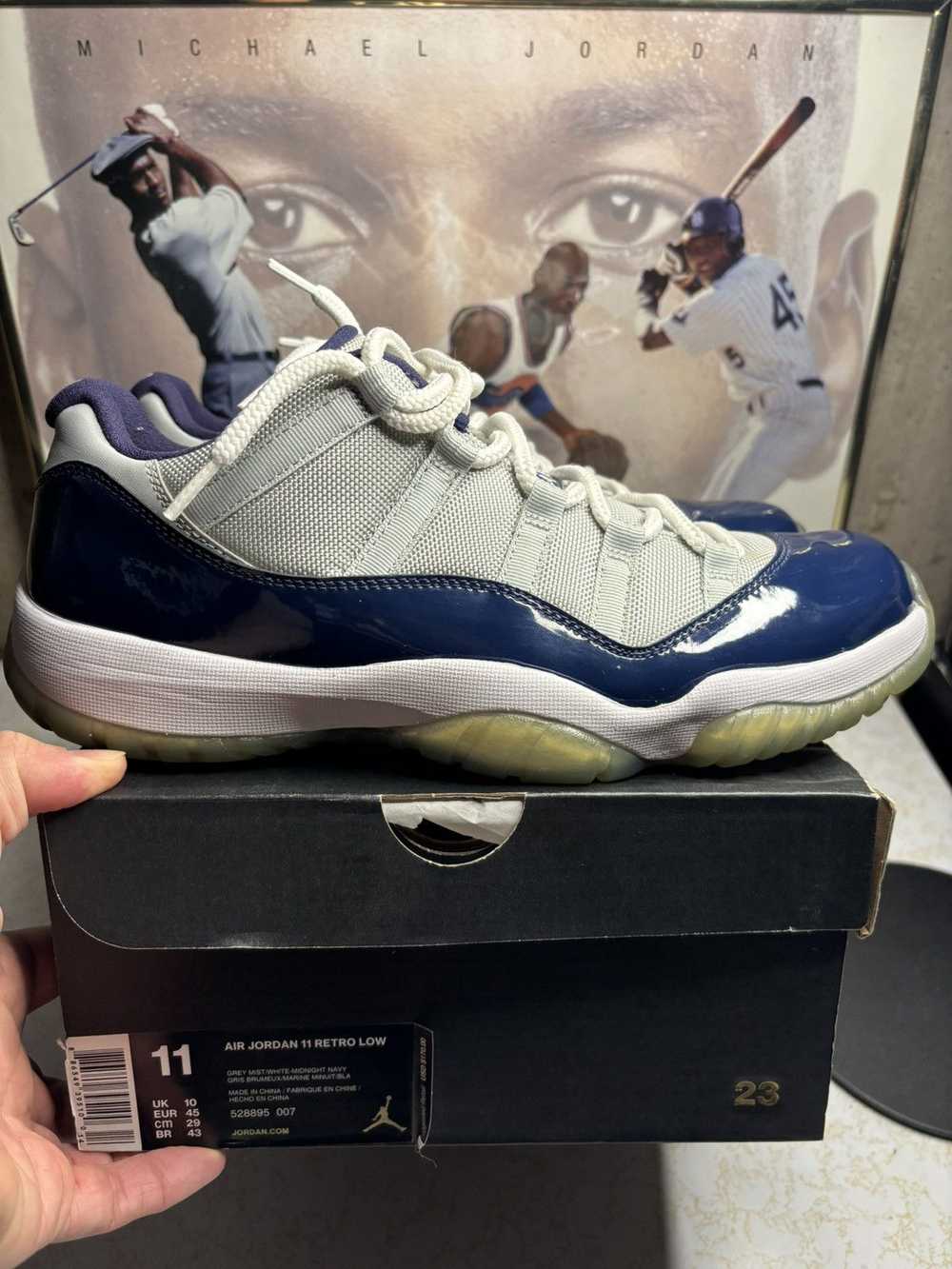 Jordan Brand Air Jordan 11 Retro Low Georgetown - image 1