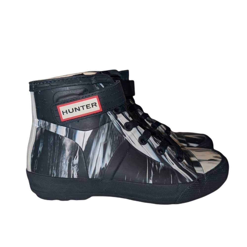 Hunter High Top Sneakers Rubber Boot Nightfall Wa… - image 3