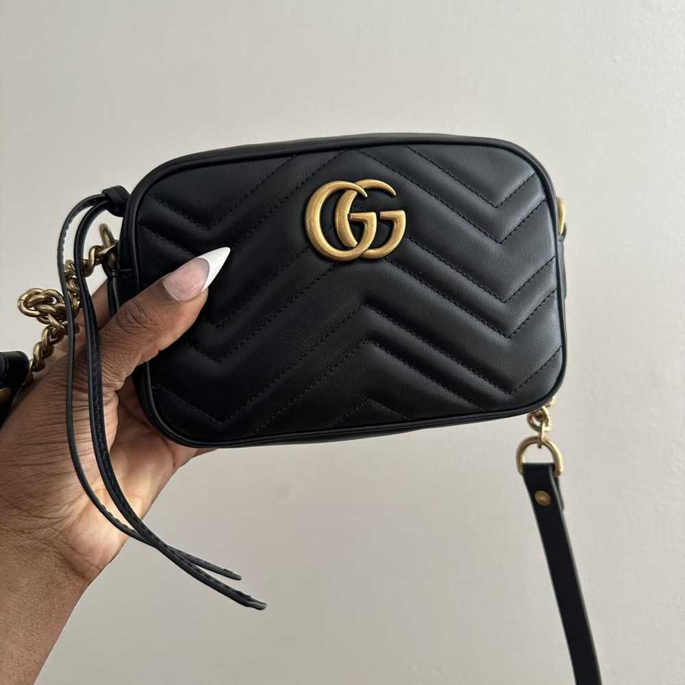 Gucci Gg Marmont leather crossbody bag - image 3