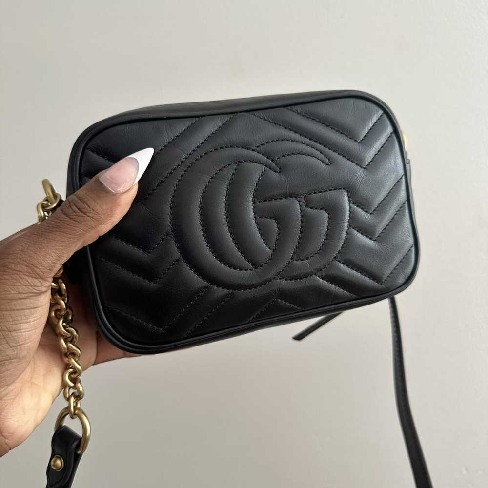 Gucci Gg Marmont leather crossbody bag - image 4