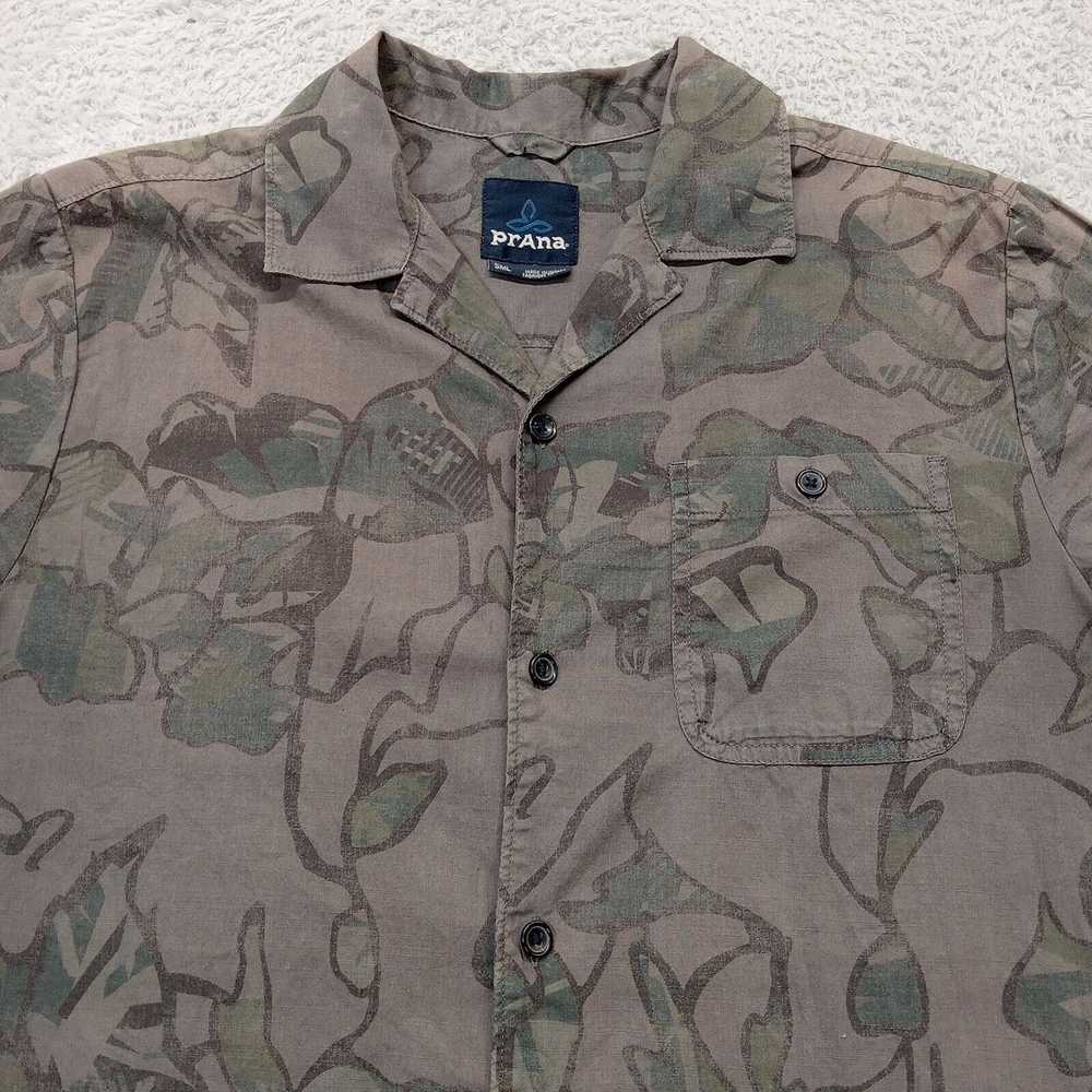 Prana Prana Shirt Men's S Short Sleeve Button Up … - image 3