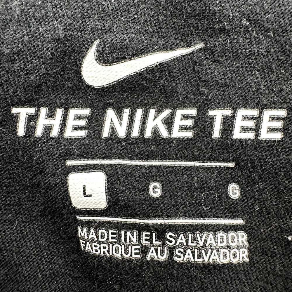 Nike The Nike Tee Air Brush T Shirt Crew Neck Bla… - image 3