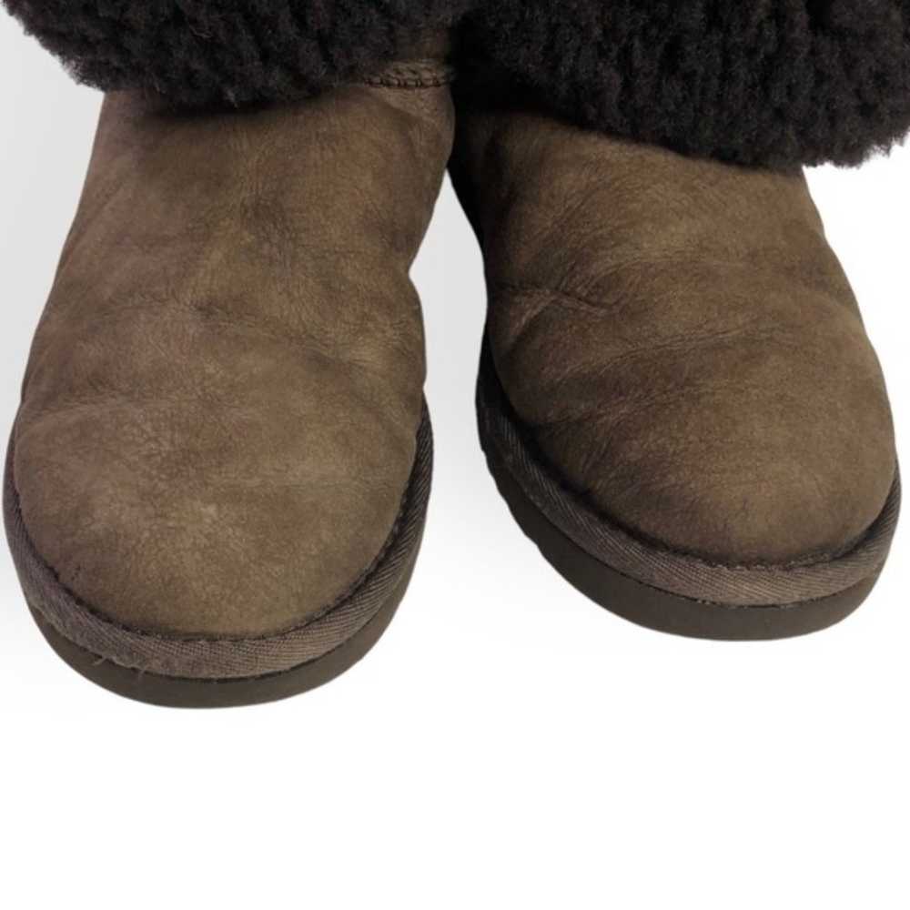 UGG Women’s Brown Bailey Button Genuine Leather B… - image 4