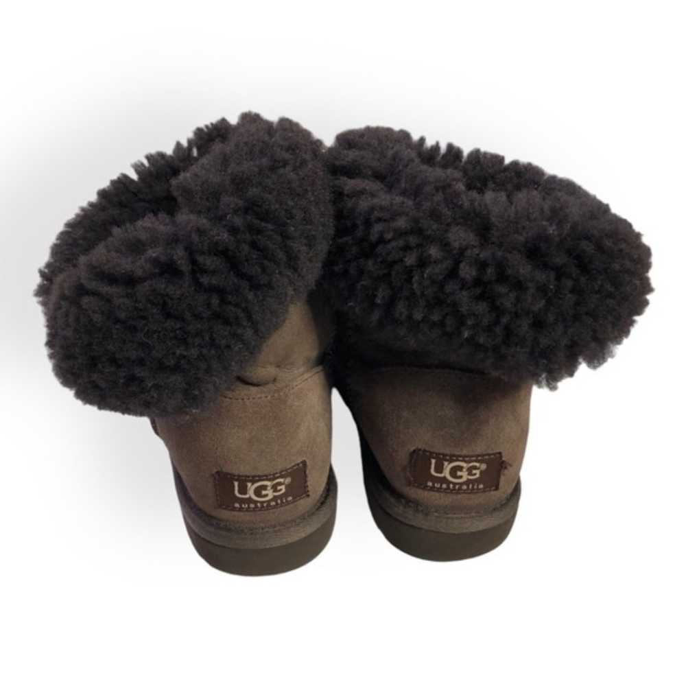 UGG Women’s Brown Bailey Button Genuine Leather B… - image 6