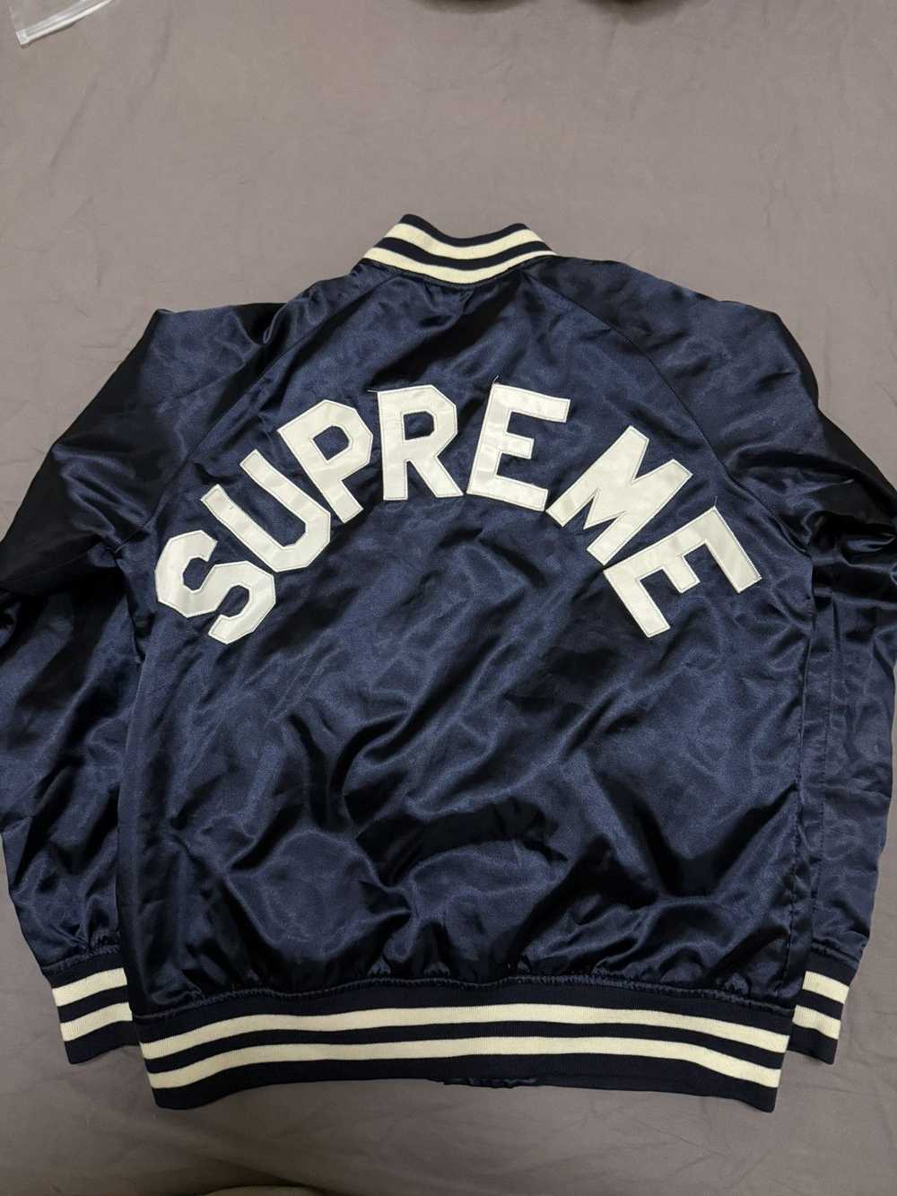 Champion × Supreme Supreme champion satin basebal… - image 1