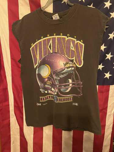 Vintage Vintage Minnesota Vikings Sleeveless T