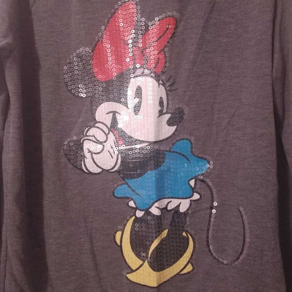 DISNEY Size M Juniors Minnie Mouse Tee - image 5