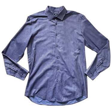 Hugo Boss Hugo Boss Blue/Brown Shirt | Size 16.5 - image 1