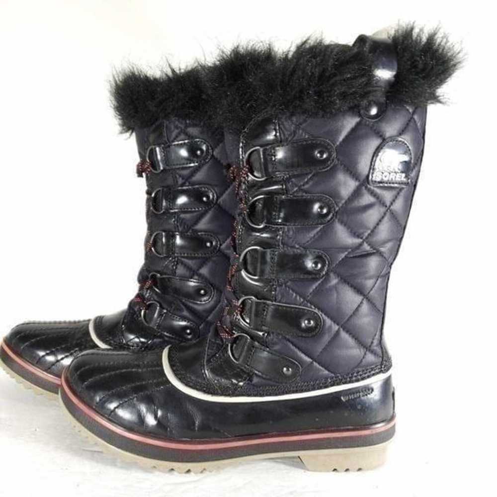 Sorel Women's Tofino Cate US8,5 Black Waterproof … - image 2