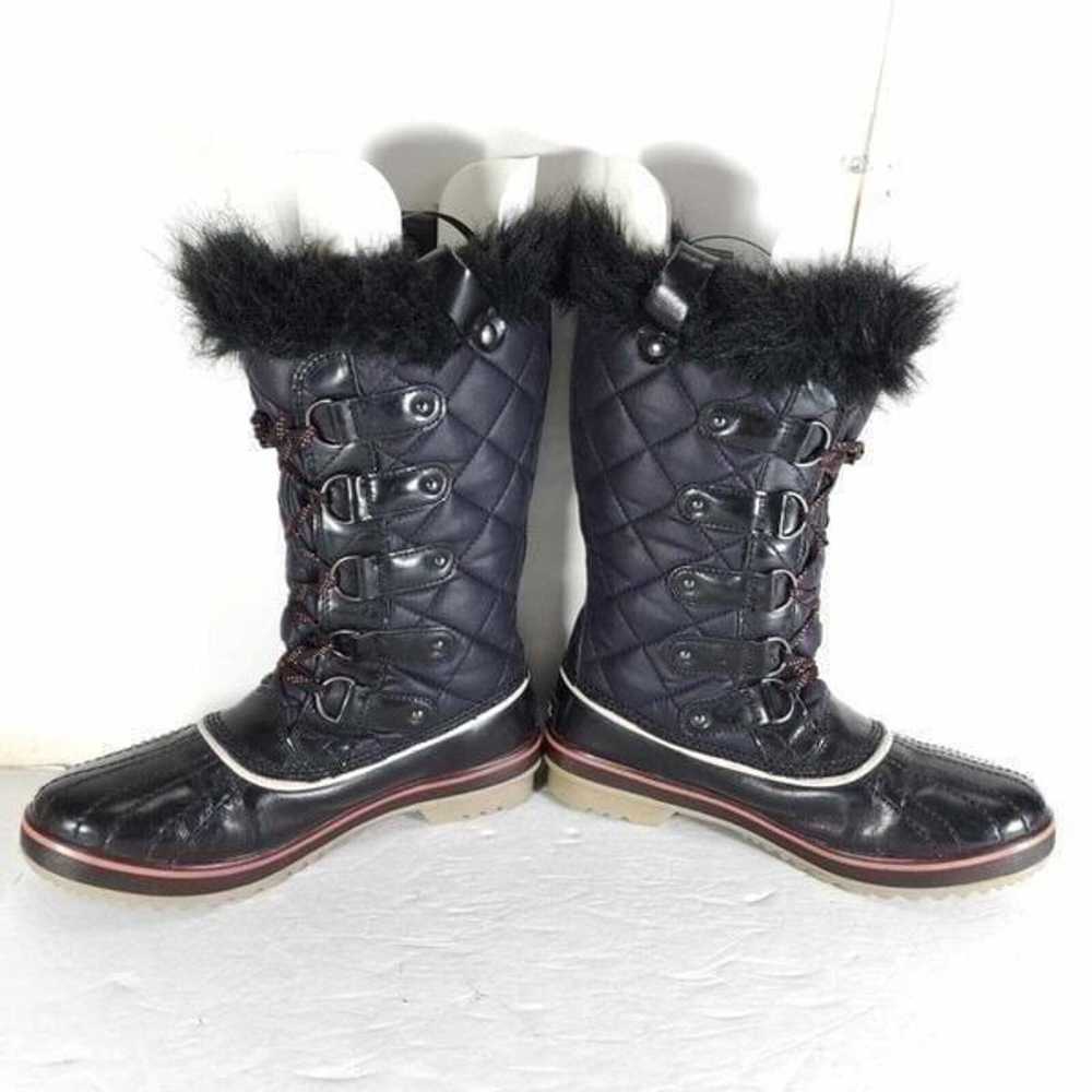 Sorel Women's Tofino Cate US8,5 Black Waterproof … - image 5