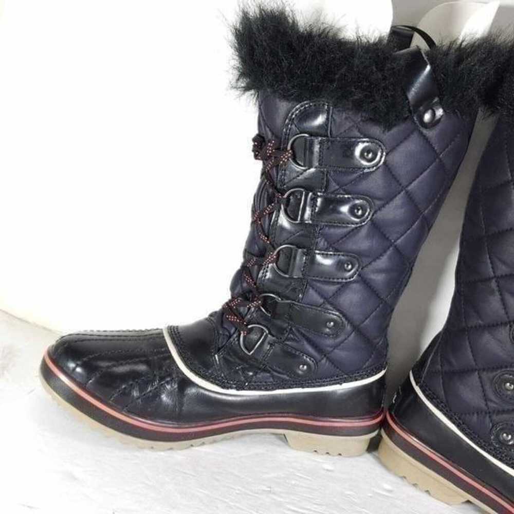 Sorel Women's Tofino Cate US8,5 Black Waterproof … - image 6