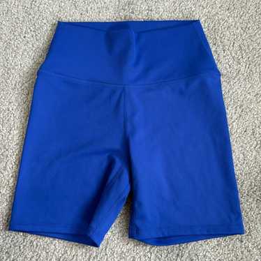 Other IVL Collective hot short nylon spandex blue 