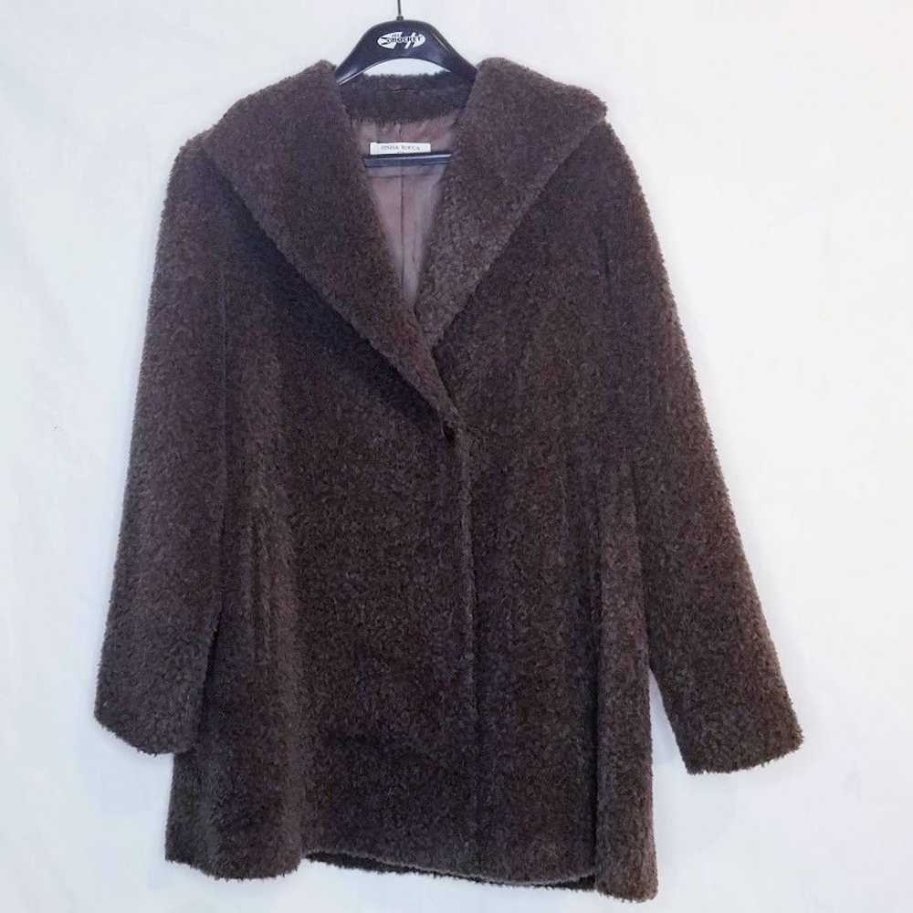 Vintage Cinzia Rocca vintage due wool swing coat … - image 2