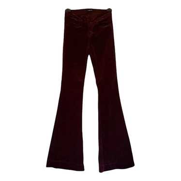 J Brand Velvet trousers