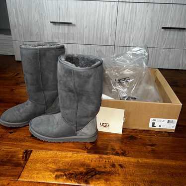 Grey Classic Tall Ugg