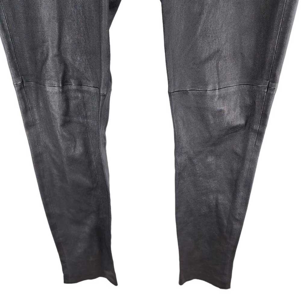 Theory Leather leggings - image 5