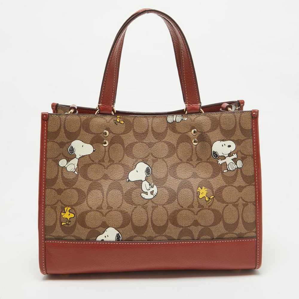 Coach Leather tote - image 3