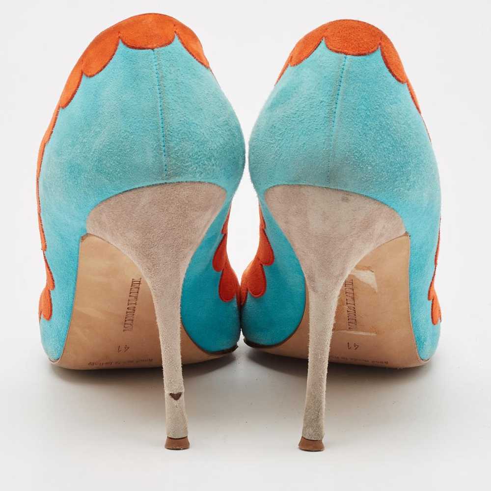 Manolo Blahnik Leather heels - image 4