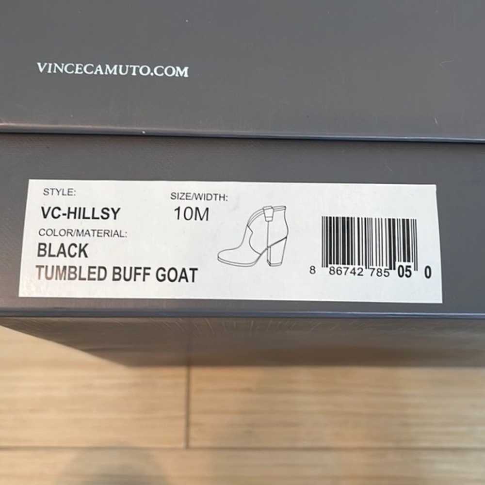 Vince Camuto “VC Hillsy” black Tumbled Buff Goat … - image 8