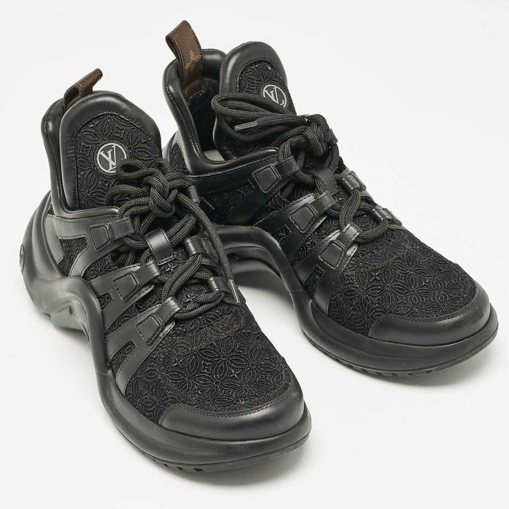 Louis Vuitton Leather trainers - image 3