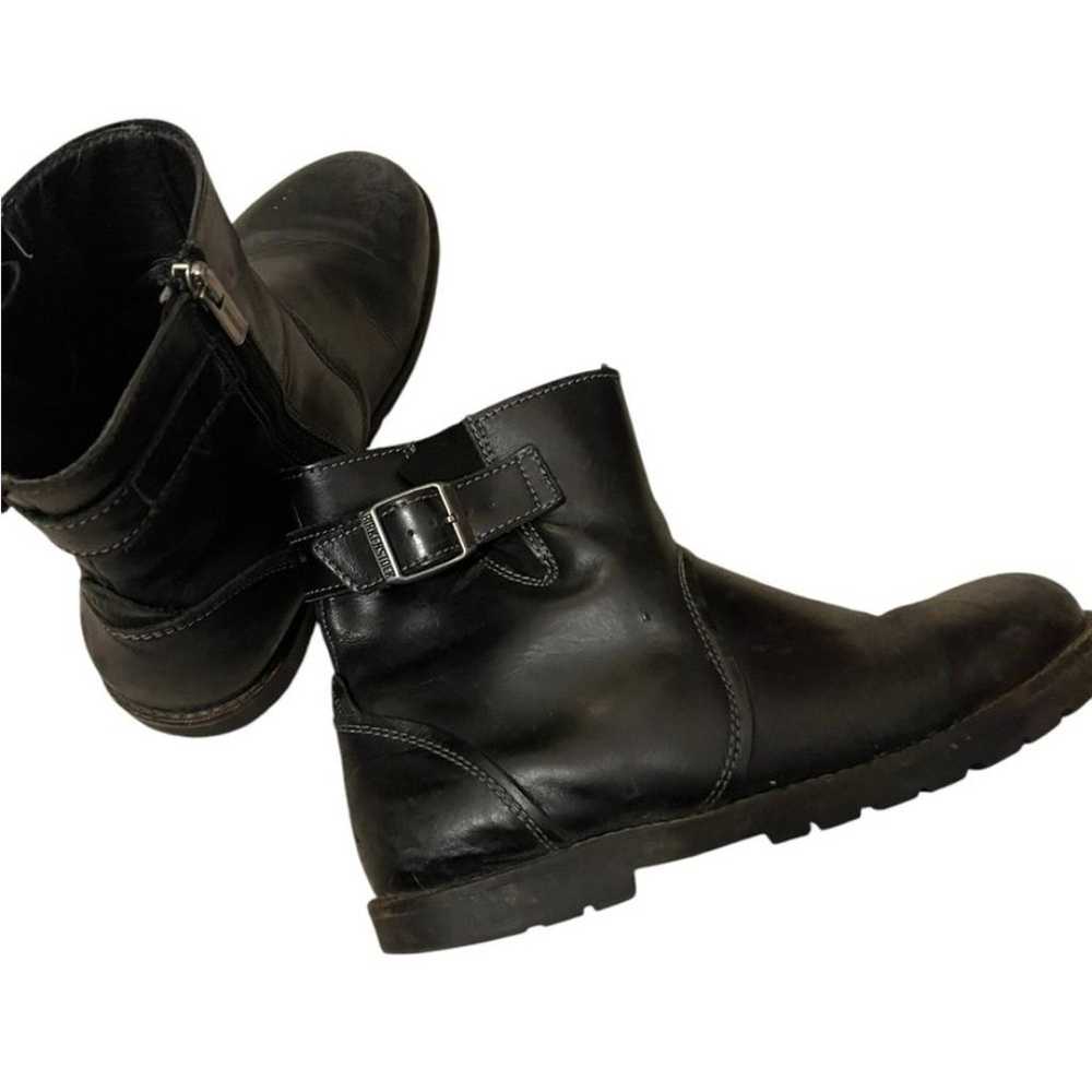 Birkenstock	Women's Black Stowe Leather Boots - image 11