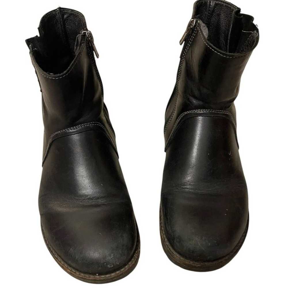 Birkenstock	Women's Black Stowe Leather Boots - image 2