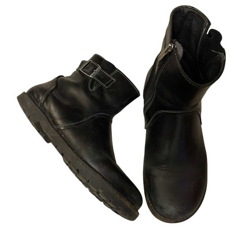 Birkenstock	Women's Black Stowe Leather Boots - image 3