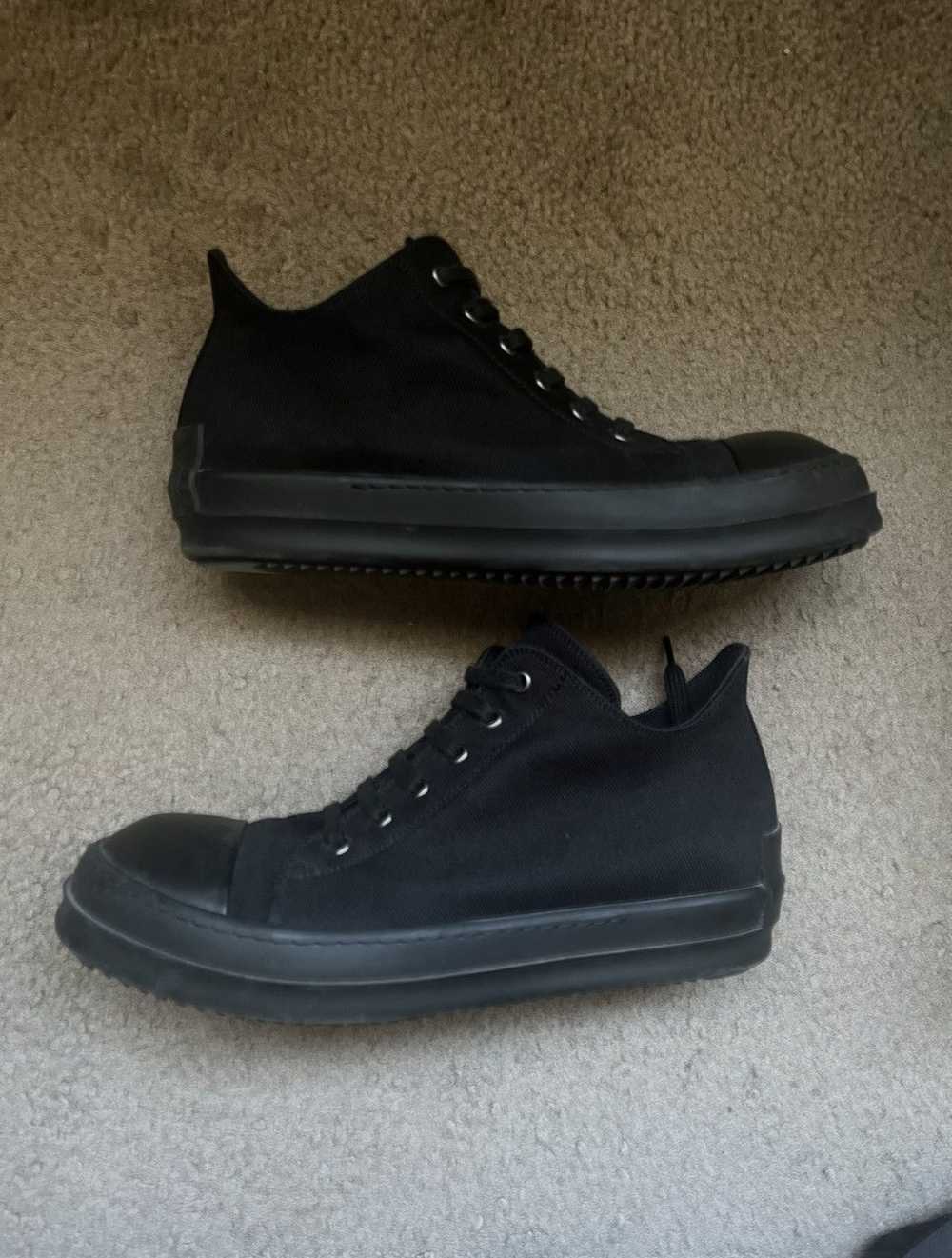 Rick Owens Drkshdw Triple Black DRKSHDW Canvas Ra… - image 3