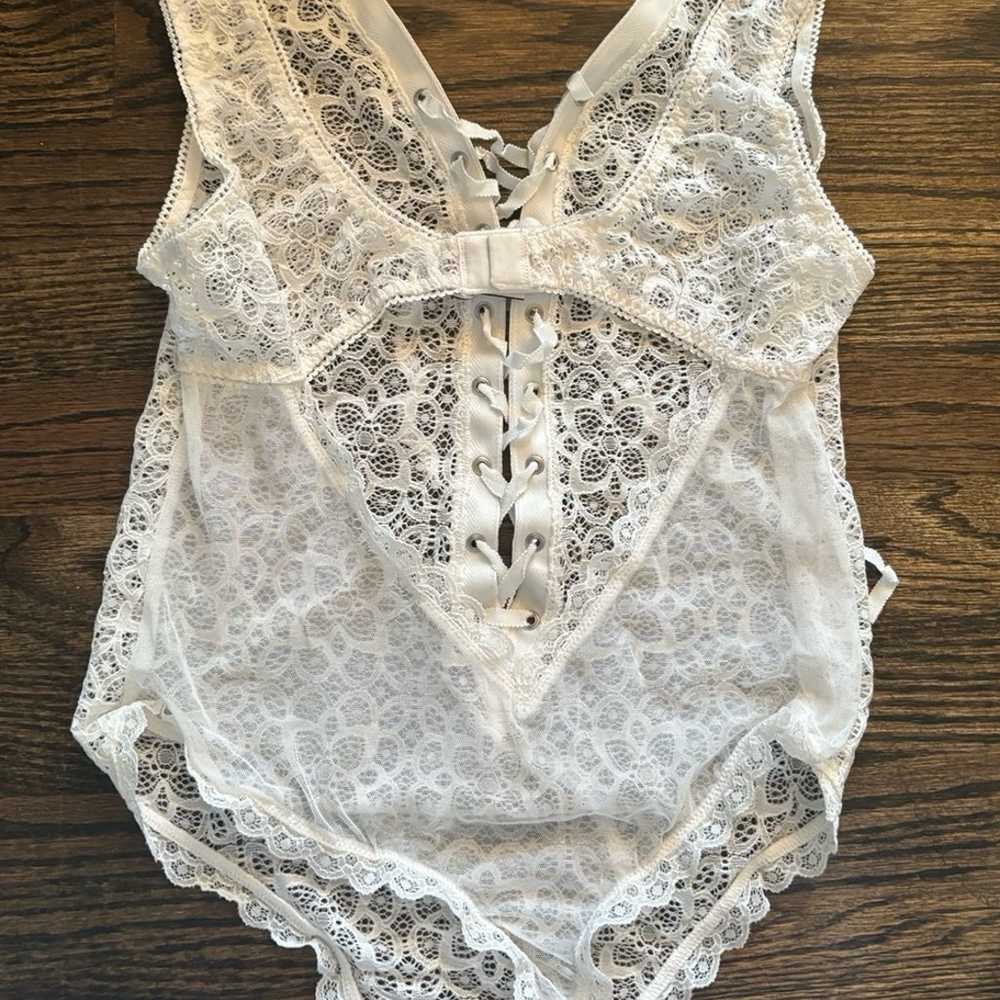 Vintage lace Victoria’s Secret bodysuit - image 2