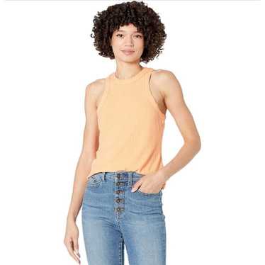 Free People Movement Ribbed Racer Back Tank Top N… - image 1