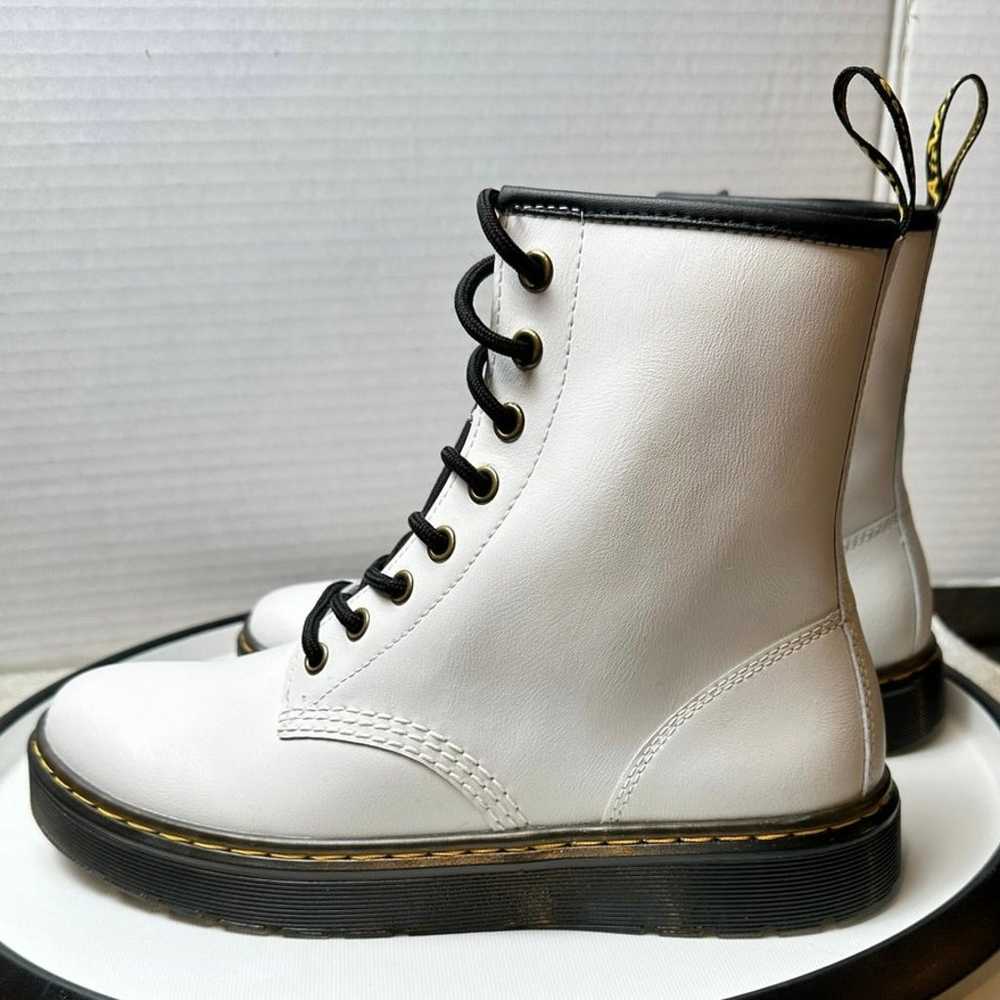 Dr. Martens Zavala White Boots, Women’s Size 8 (E… - image 2